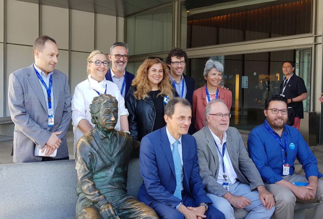 A los pocos días de ser nombrado ministro, Pedro Duque visitó el Parque de las Ciencias de Granada y se comprometió personalmente con la candidatura del acelerador de partículas en Granada A los pocos días de ser nombrado ministro, Pedro Duque visitó el Parque de las Ciencias de Granada y se comprometió personalmente con la candidatura del acelerador de partículas en Granada