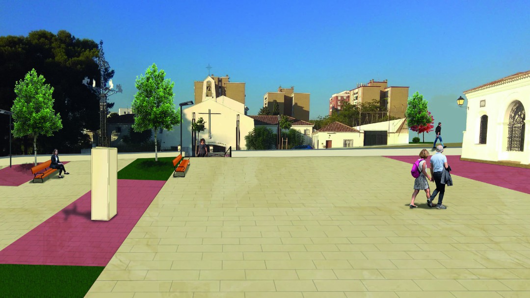 El Santuario de la Cinta contará con un gran espacio público peatonal