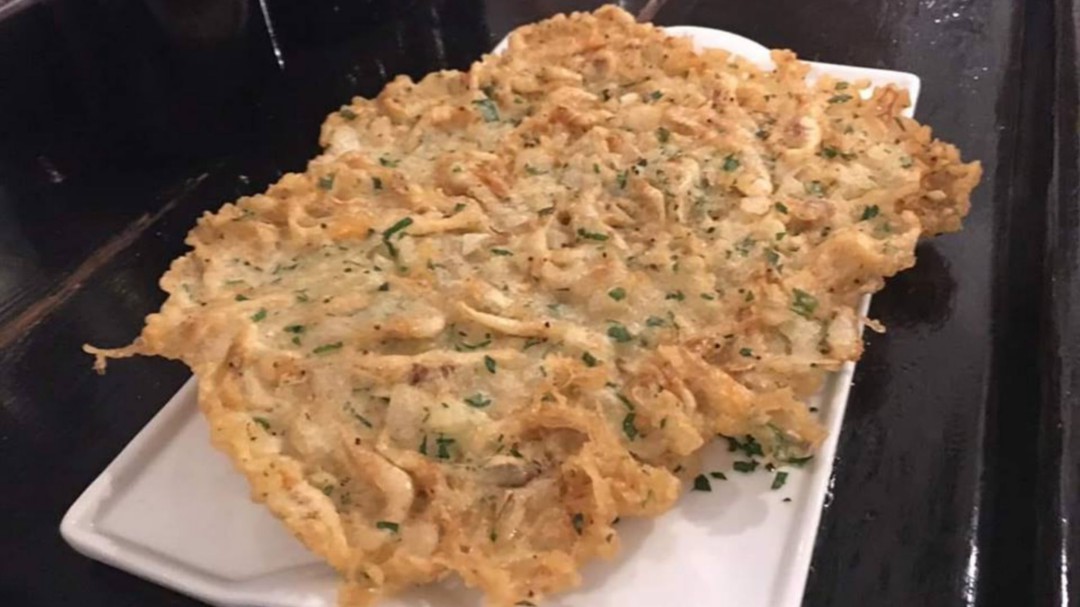 Las tortillitas de camarones de A Proa