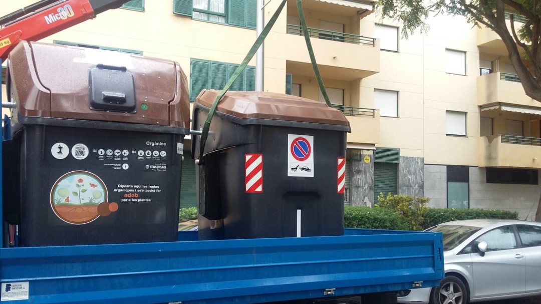 Prenden fuego a siete nuevos contenedores en Palma