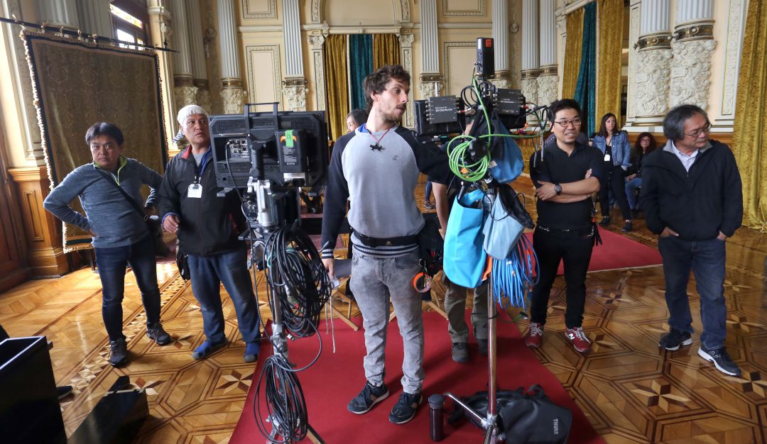 Rodaje en el Ayuntamiento de Valladolid de la serie de Amazon Prime 'Magi' Rodaje en el Ayuntamiento de Valladolid de la serie de Amazon Prime 'Magi'