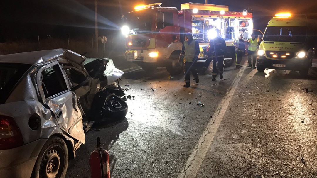Muere un conductor de 30 años en la M-300