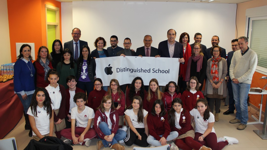 CEIPS Santo Domingo, único colegio público de España reconocido internacionalmente por Apple
