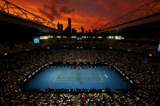 Vista de la Rod Laver Arena Vista de la Rod Laver Arena