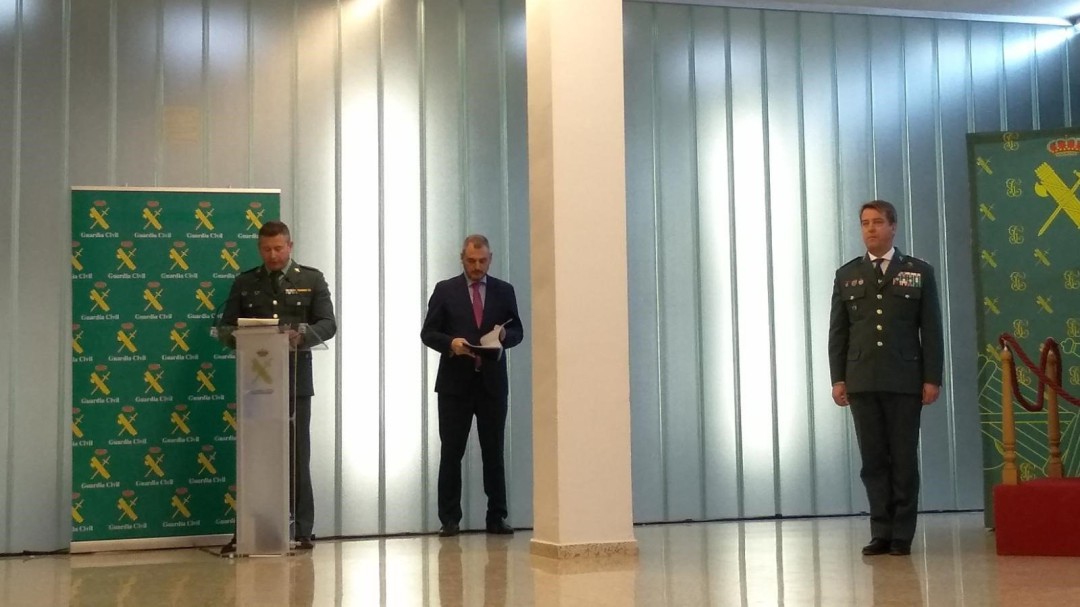 Alejandro Hernández promete su cargo como nuevo jefe de la Guardia Civil