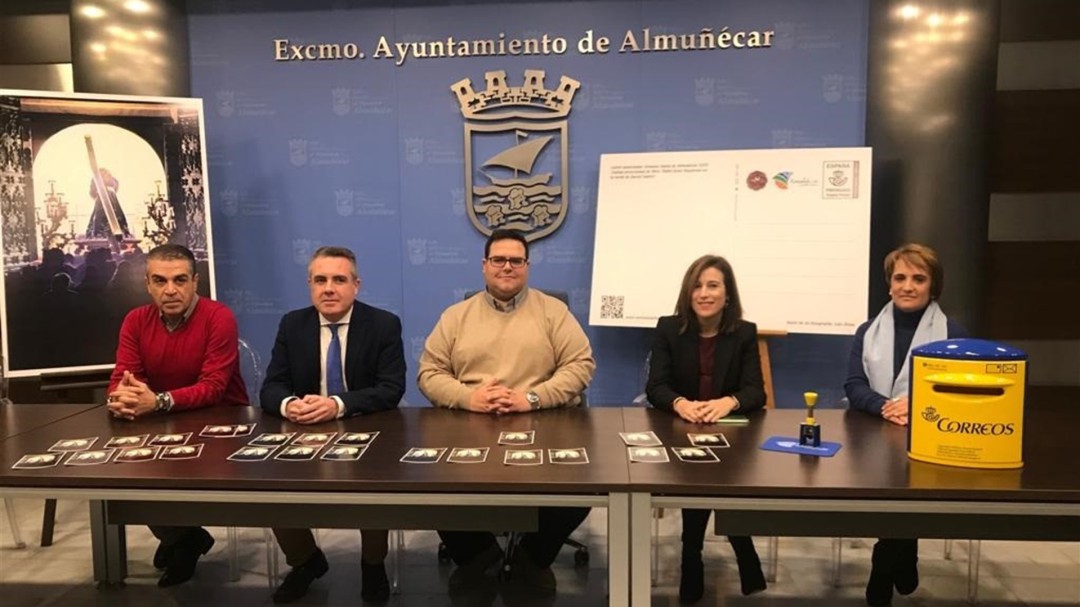 Correos emite dos tarjetas prefranqueadas con motivos cofrades de Almuñécar