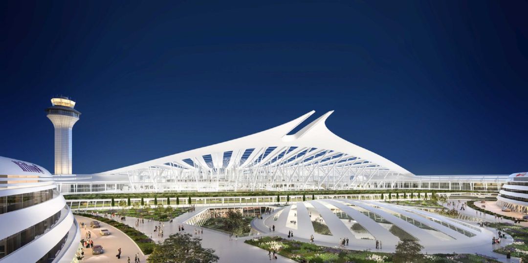 Proyecto del aeropuerto de Chicago diseñado por Santiago Calatrava Proyecto del aeropuerto de Chicago diseñado por Santiago Calatrava
