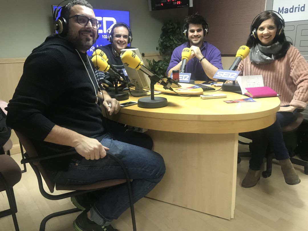 De izquierda de derecha: Miguel Miguel, Pablo Arranz, Manu Vera y Ana Tamariz De izquierda de derecha: Miguel Miguel, Pablo Arranz, Manu Vera y Ana Tamariz