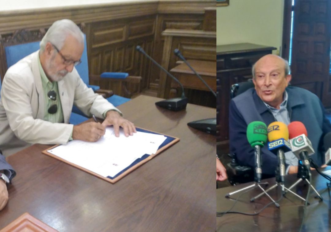 Francisco Valverde y Santiago Antón, hijos predilecto y adoptivo