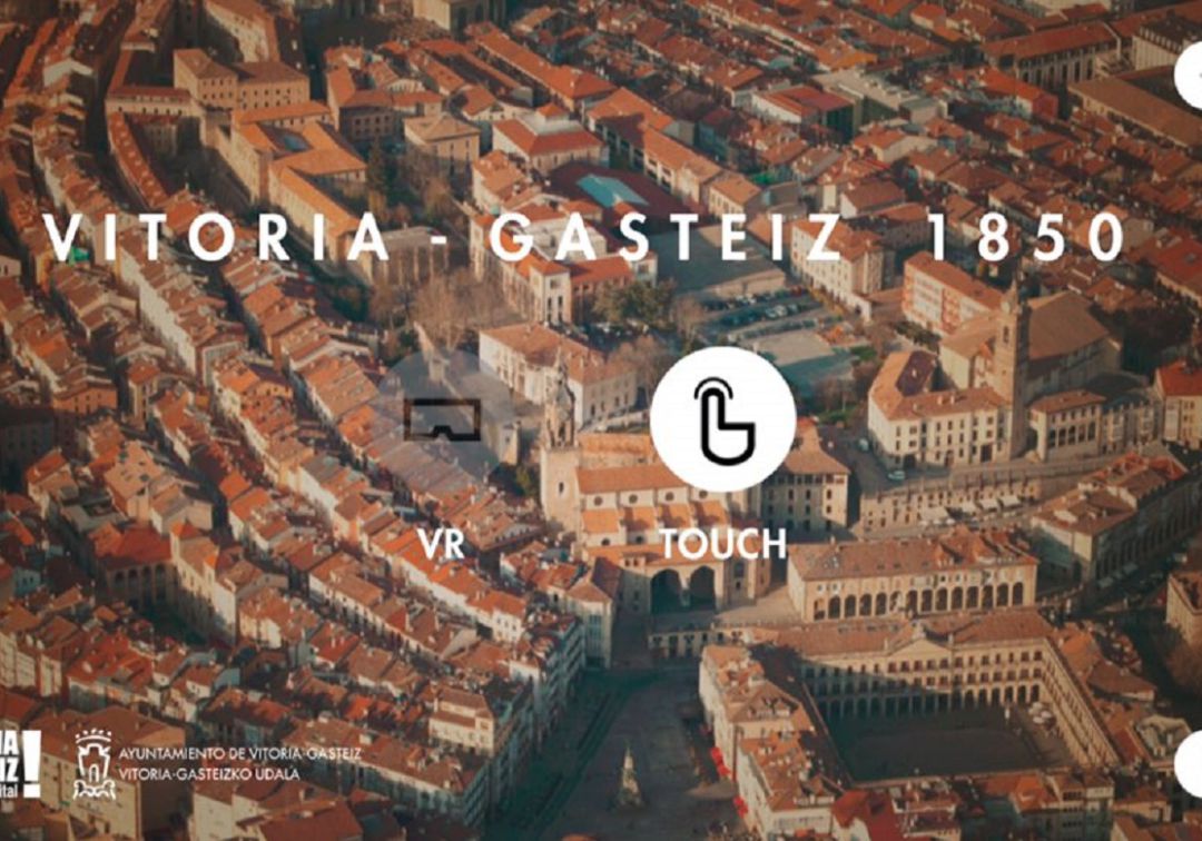 Una aplicación móvil permitirá viajar a la Vitoria de 1850