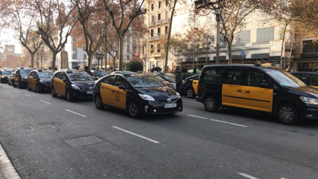Els taxistes tornen a la vaga