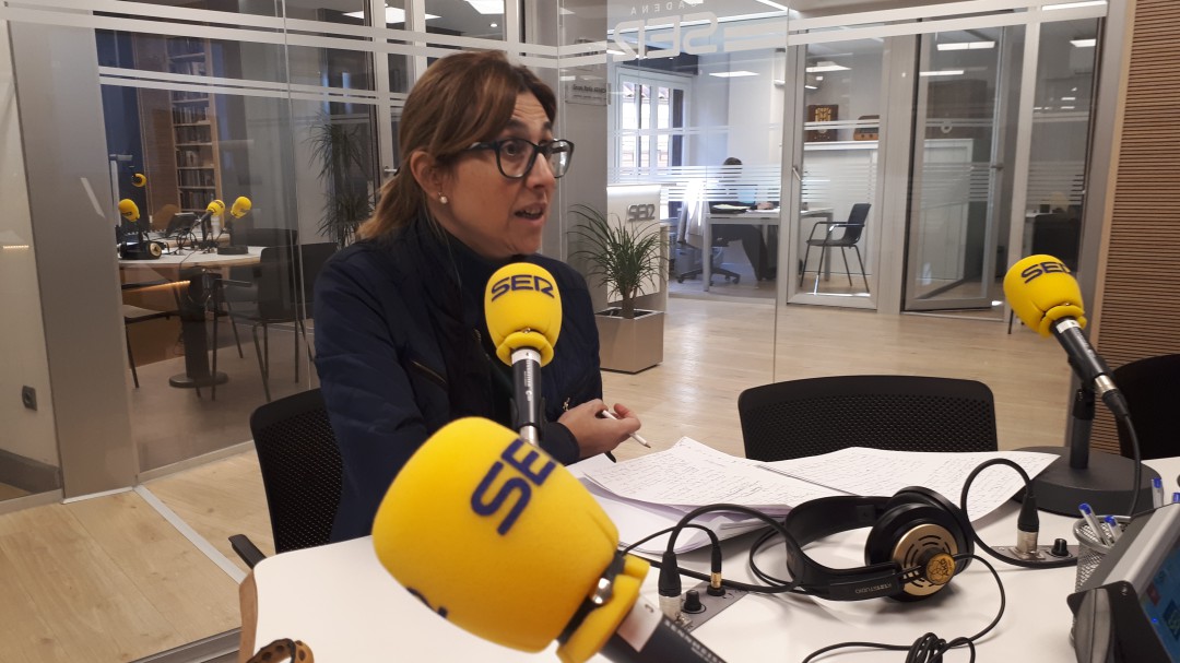 Raquel González: "Aranda se encuentra actualmente incomunicada"
