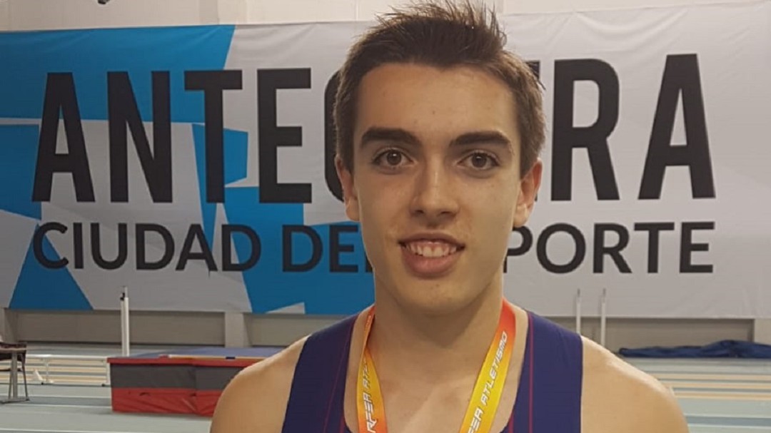 Antonio Tabanera, subcampeón de España sub 20