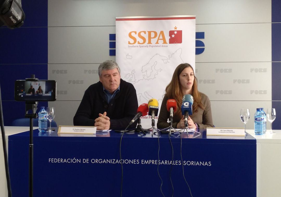 La Red SSPA con Soria, Cuenca y Teruel contribuye a introducir la despoblación en la agenda europea