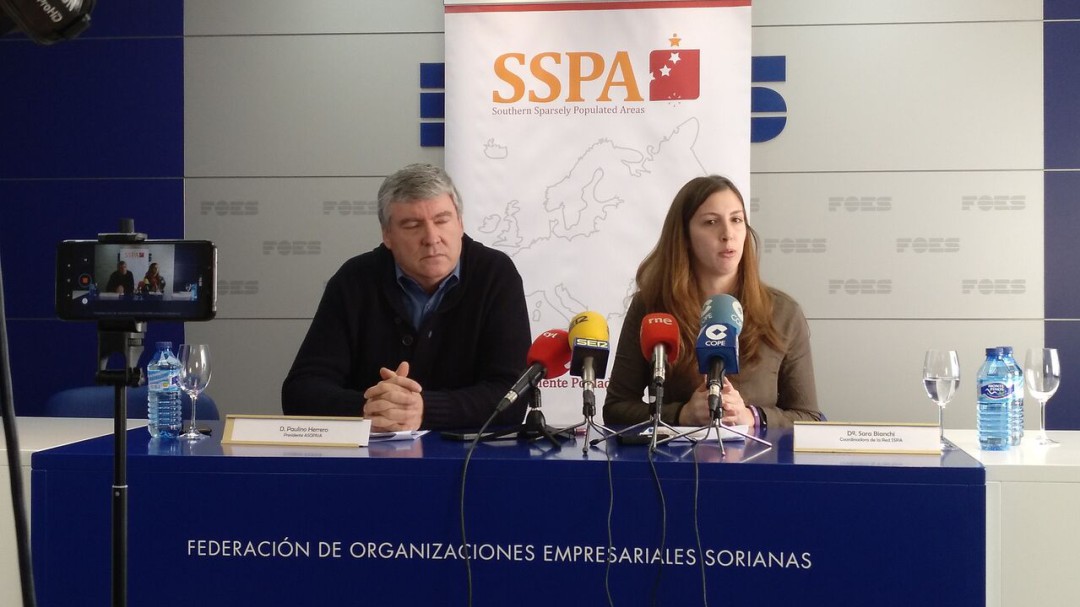 La Red SSPA con Soria, Cuenca y Teruel contribuye a introducir la despoblación en la agenda europea