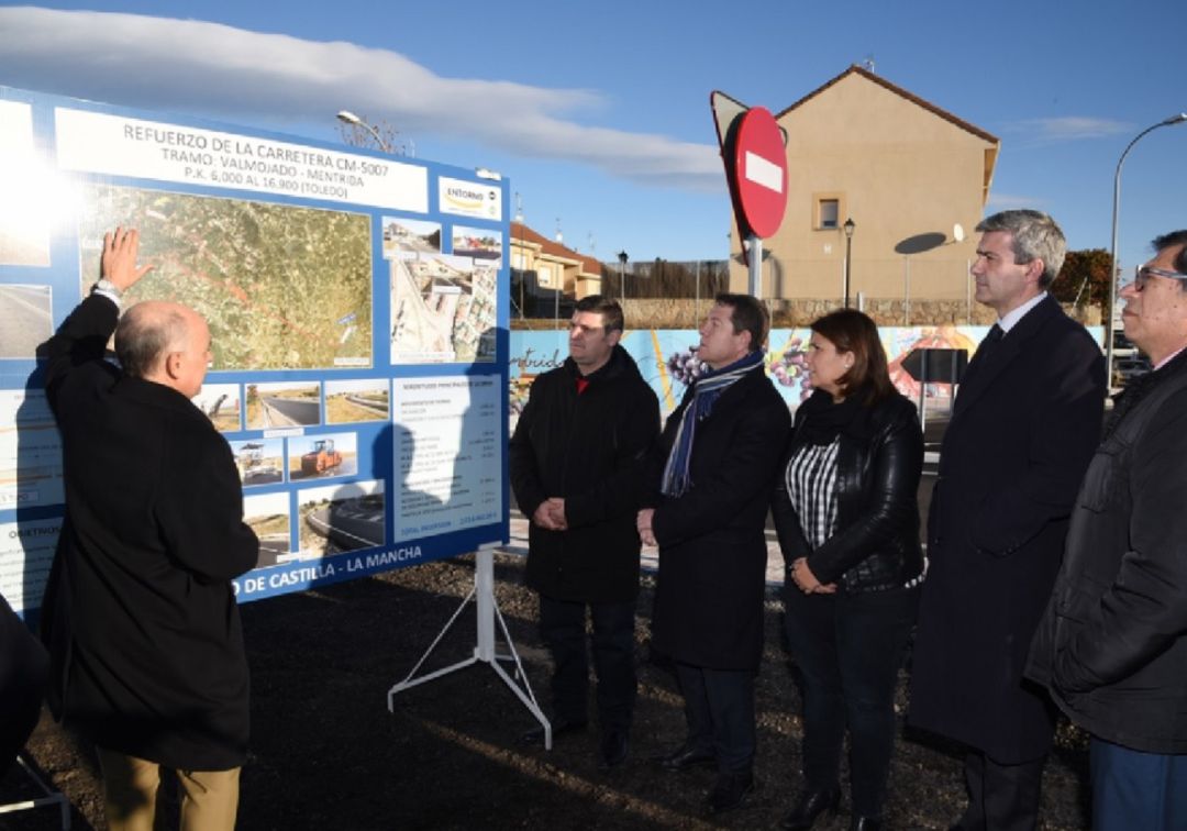 García-Page inaugura las obras de mejora de dos carreteras en Toledo