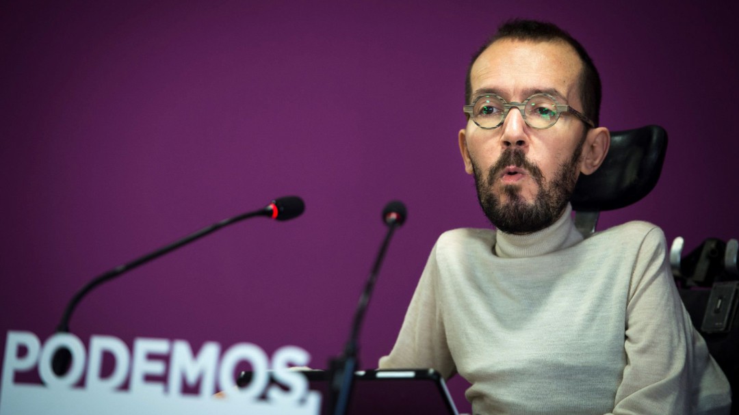 La justicia ratifica la multa a Echenique por mantener sin contrato a un asistente