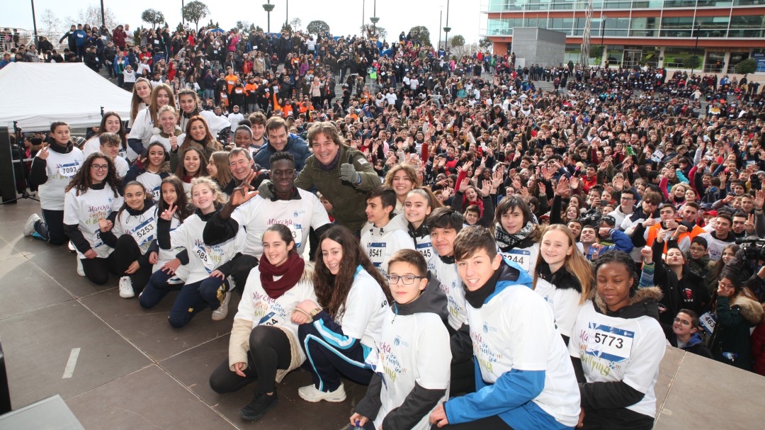 4.000 estudiantes participan en la 'Marcha contra el Bullying'