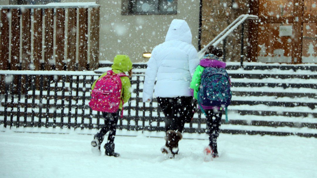 El temporal de nieve viste de blanco el norte