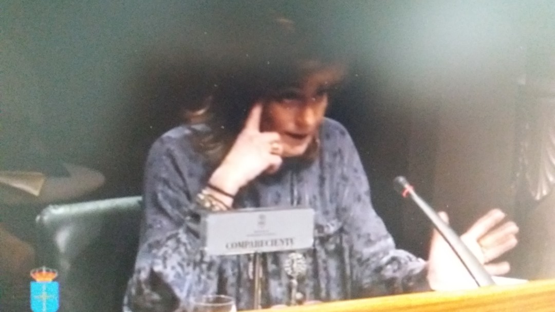 La ex consejera Esther Díaz acusa al PP de intentar desacreditarla en la comisión del ERA