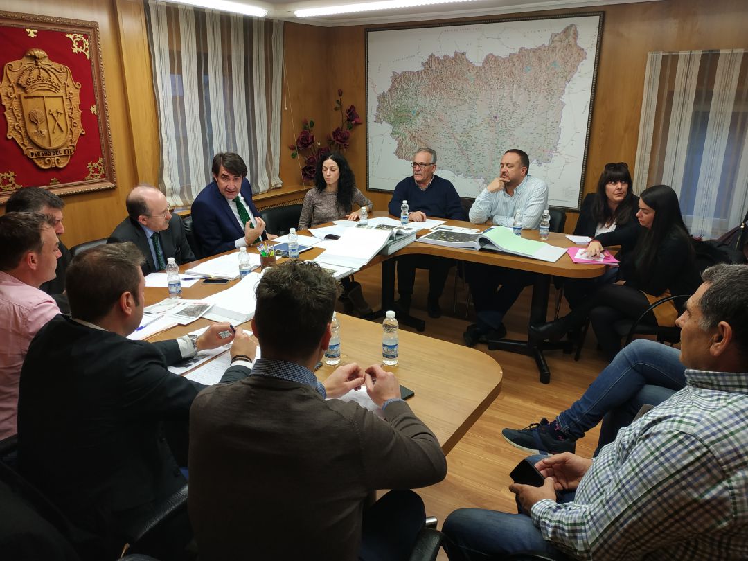 Reunión del consorcio en Páramo del Sil Reunión del consorcio en Páramo del Sil
