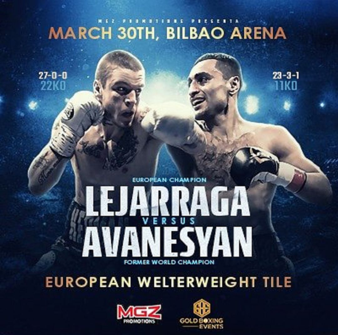 Lejarraga Avanesyan entradas: El ruso David Avanesyan será el rival de Kerman por el título europeo Lejarraga Avanesyan entradas: El ruso David Avanesyan será el rival de Kerman por el título europeo