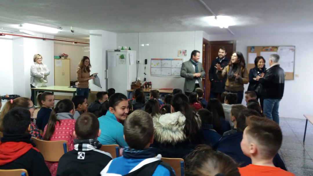 Los escolares de Bedmar 'Degustan Jaén'