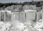 Water flows around ice, formed around Niagara Falls due to subzero temperatures in Niagara Falls, Ontario, Canada, January 22, 2019. REUTERS/Moe Doiron TPX IMAGES OF THE DAY
