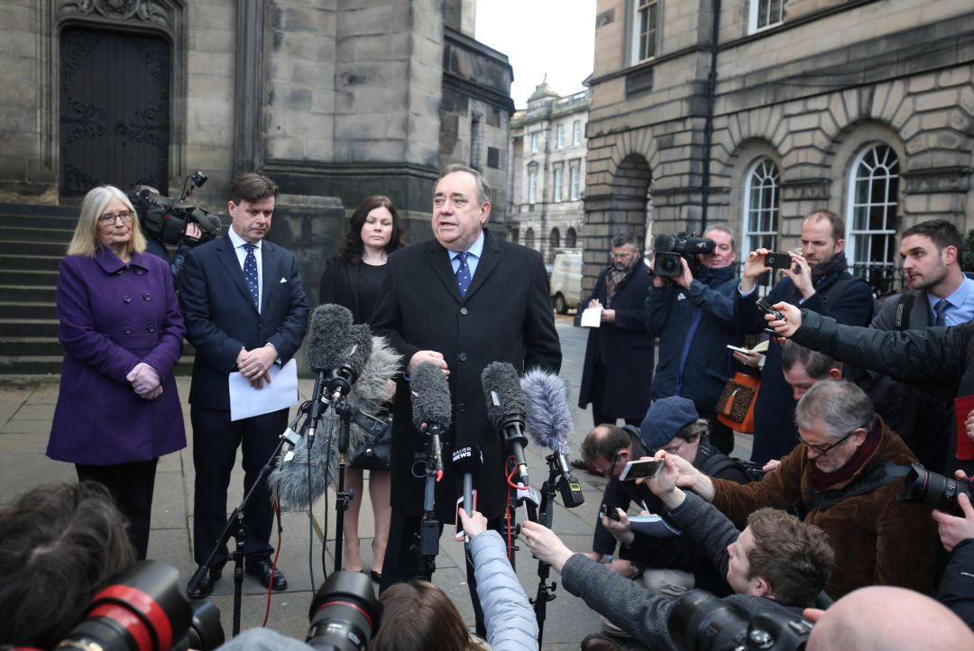 Detenido el exministro principal escocés Alex Salmond Detenido el exministro principal escocés Alex Salmond