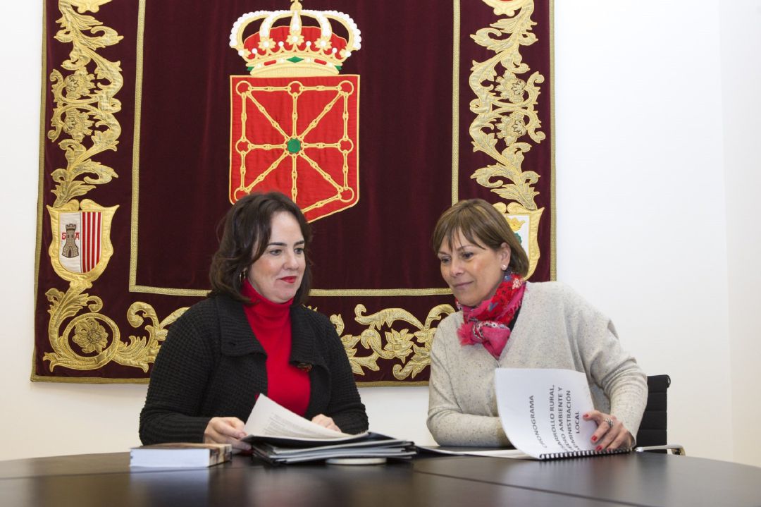 Ainhoa Aznárez y Uxue Barkos Ainhoa Aznárez y Uxue Barkos