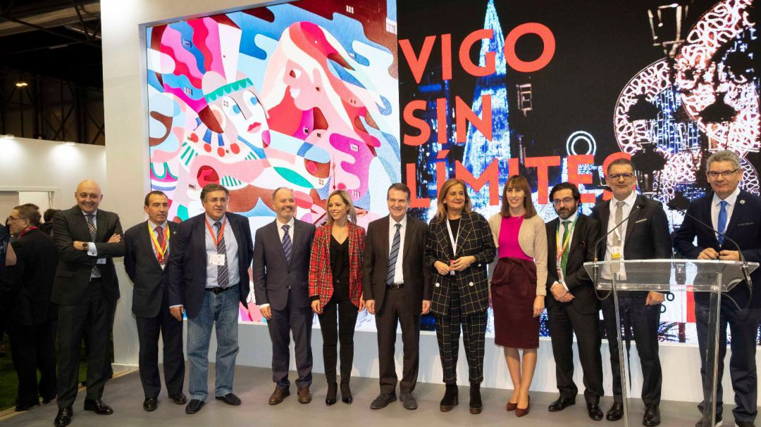 Vigo presentó el pasado año en Fitur su campaña Vigo sin límites Vigo presentó el pasado año en Fitur su campaña Vigo sin límites