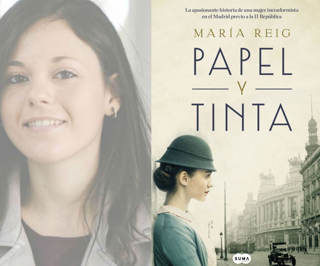 María Reig y su novela "Papel y tinta" María Reig y su novela "Papel y tinta"