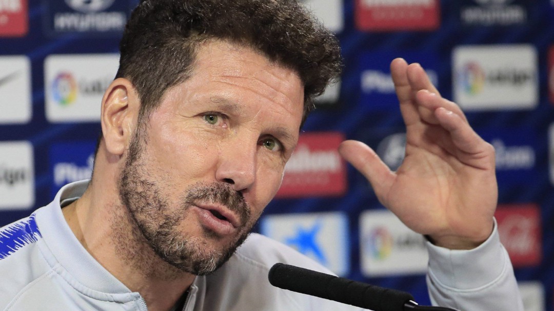 Simeone escurre el bulto