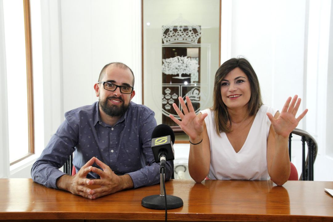 Joaquín Rubio, concejal de Obras y Servicios e Inmaculada Sánchez, alcladesa de Santomera Joaquín Rubio, concejal de Obras y Servicios e Inmaculada Sánchez, alcladesa de Santomera