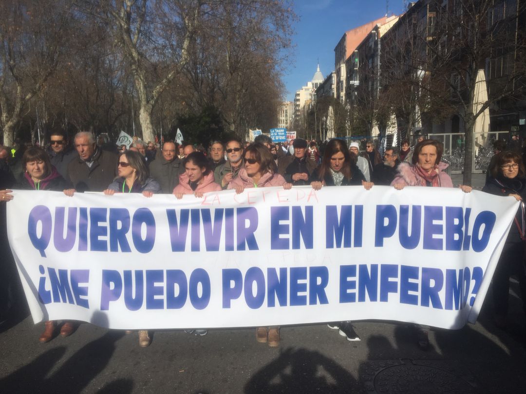 Miles de personas han pedido una sanidad digna en Valladolid Miles de personas han pedido una sanidad digna en Valladolid