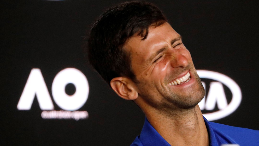 La pregunta en rueda de prensa que ha hecho que Djokovic estalle de risa