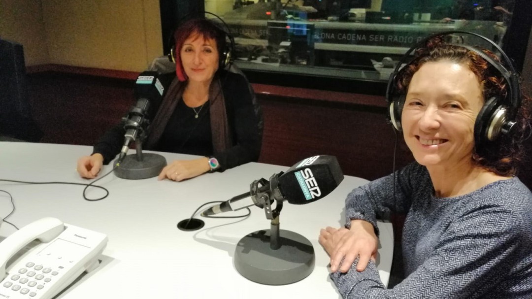 Elia Barceló y Maite Carranza, autoras de 'El efecto Frankenstein' y 'Safari'