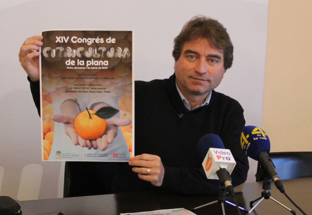 César Estañol, concejal de Agricultura en Nules César Estañol, concejal de Agricultura en Nules