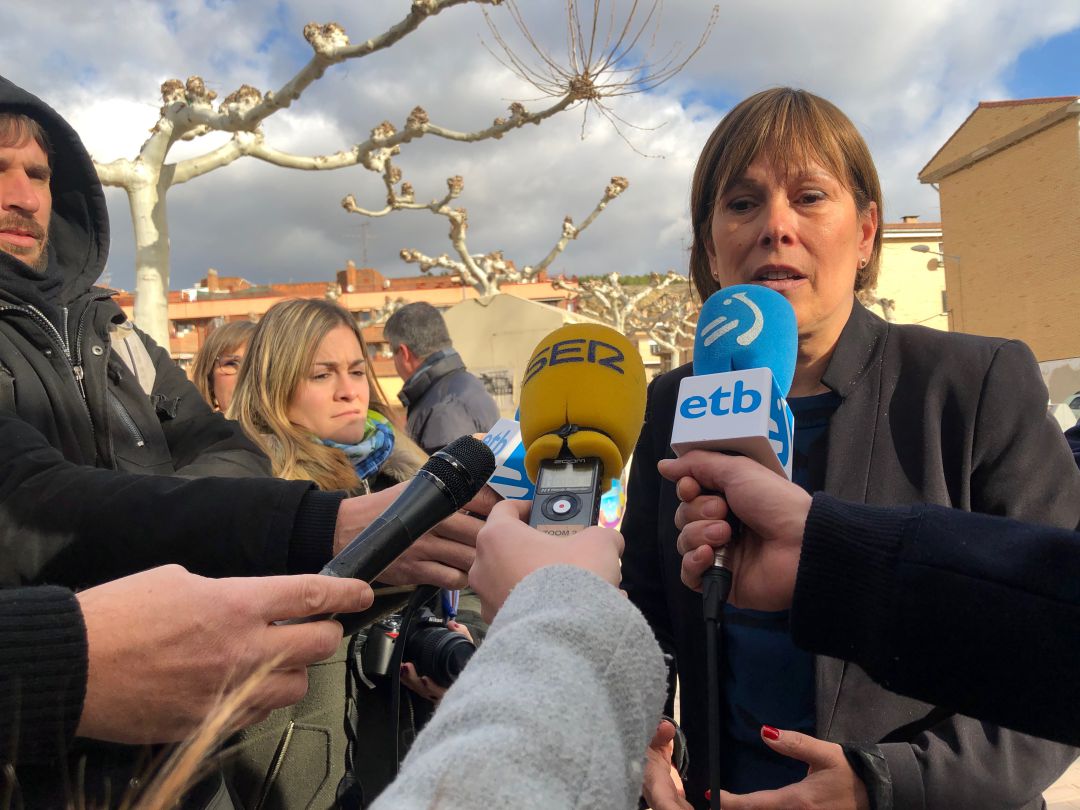 La presidenta del Gobierno de Navarra, Uxue Barkos La presidenta del Gobierno de Navarra, Uxue Barkos