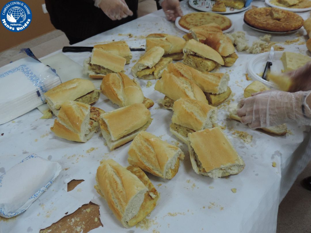 Bocadillos del proyecto "Bocadillo Solidario" Bocadillos del proyecto "Bocadillo Solidario"