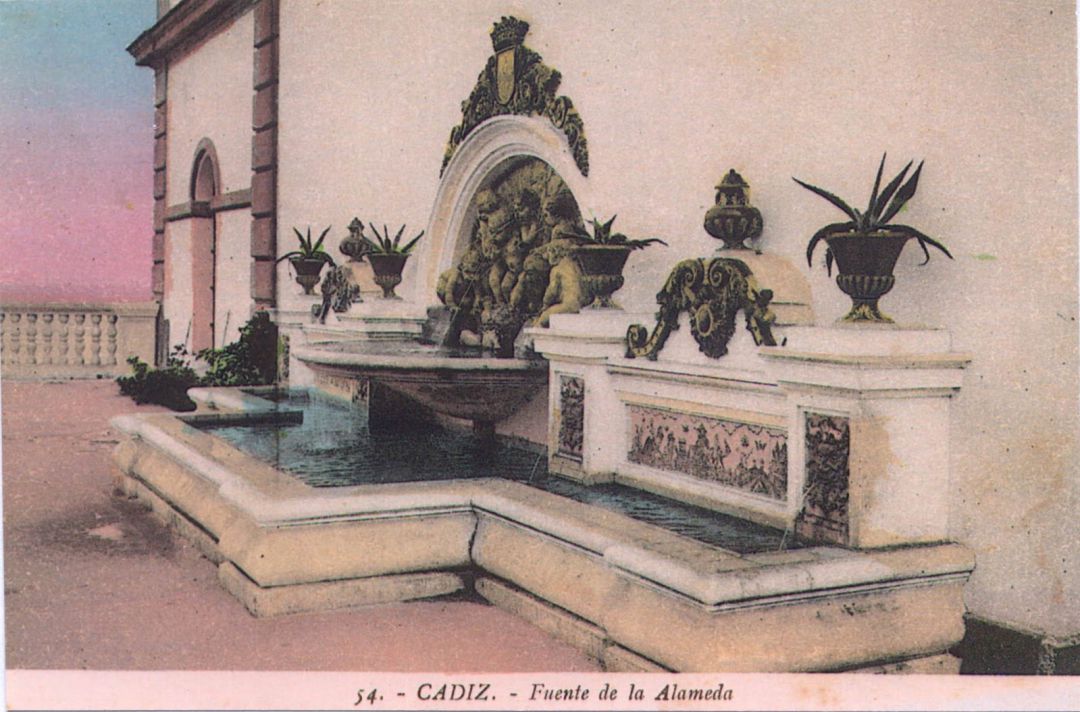 Aguas de Cádiz estudia recuperar la 'Fuente de los Niños' de Mariano Benlliure Aguas de Cádiz estudia recuperar la 'Fuente de los Niños' de Mariano Benlliure