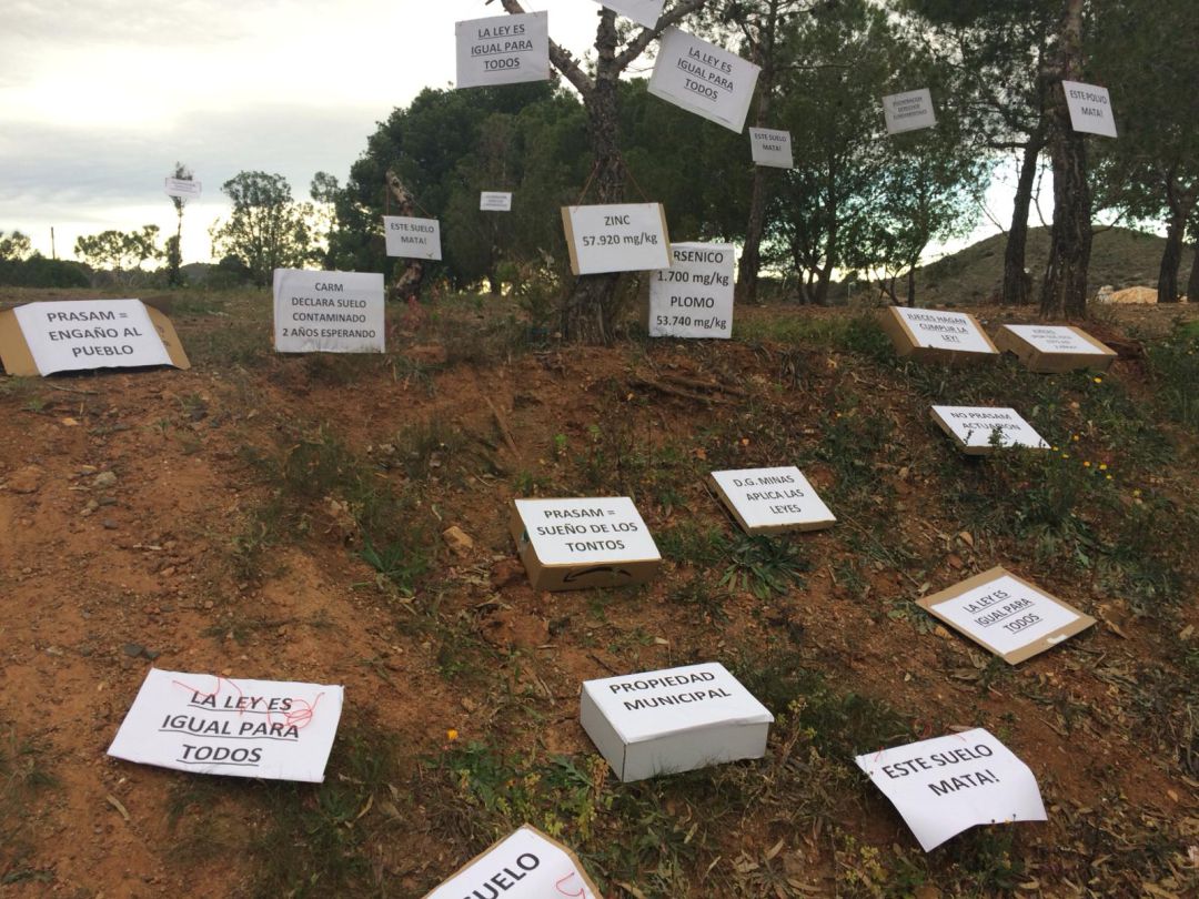 Los vecinos del Llano denuncian los altos niveles de plomo en sangre en los niños Los vecinos del Llano denuncian los altos niveles de plomo en sangre en los niños