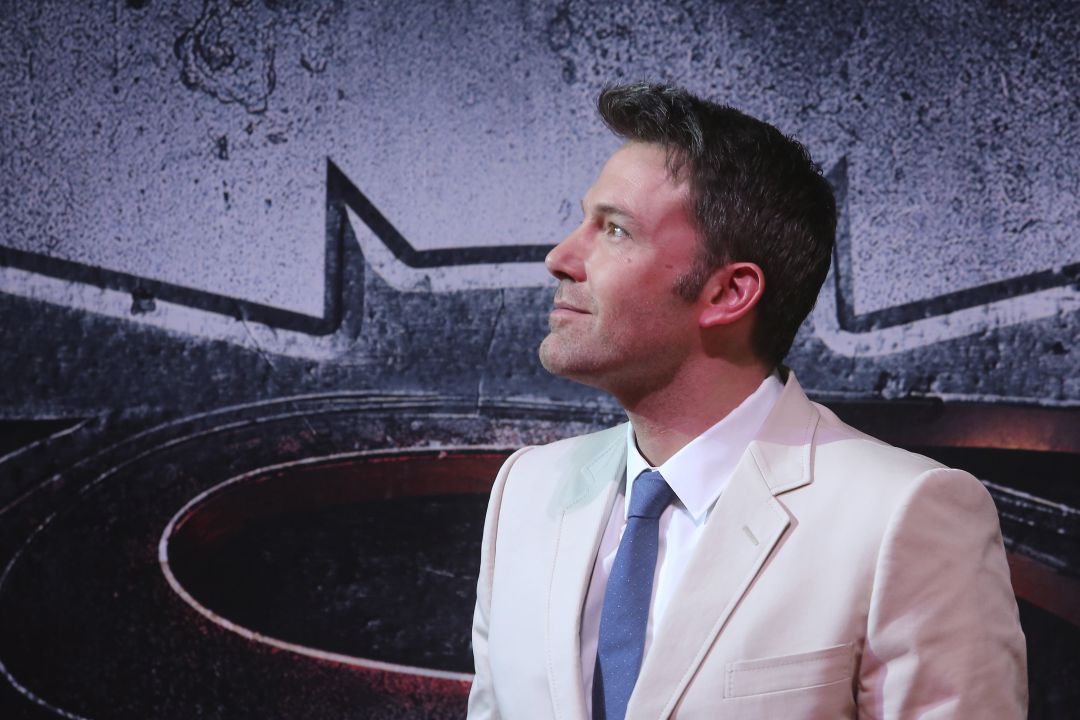 Ben Affleck, durante la presentación de una película de Batman Ben Affleck, durante la presentación de una película de Batman