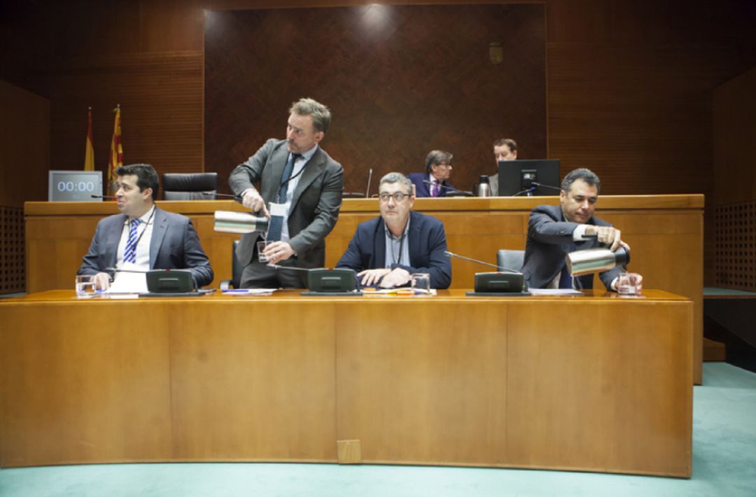 Varios expertos, en la comisión sobre el futuro de las cuencas mineras en las Cortes de Aragón Varios expertos, en la comisión sobre el futuro de las cuencas mineras en las Cortes de Aragón