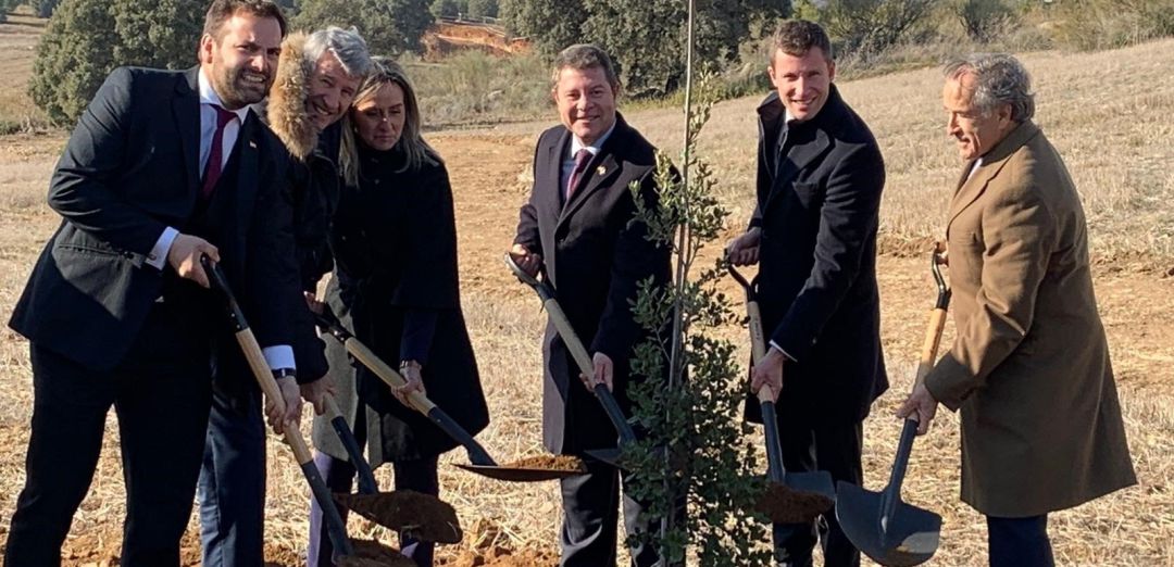 Acto de primera piedra de Puy du Fou Acto de primera piedra de Puy du Fou