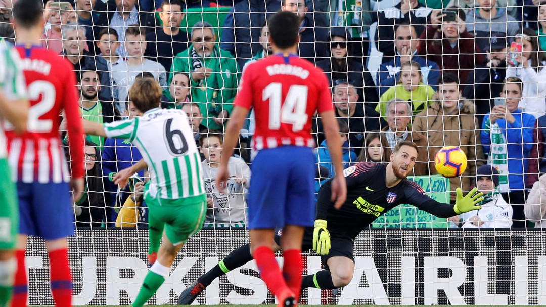 El Atleti no pudo aprovechar la oportunidad y pincha en el Villamarín