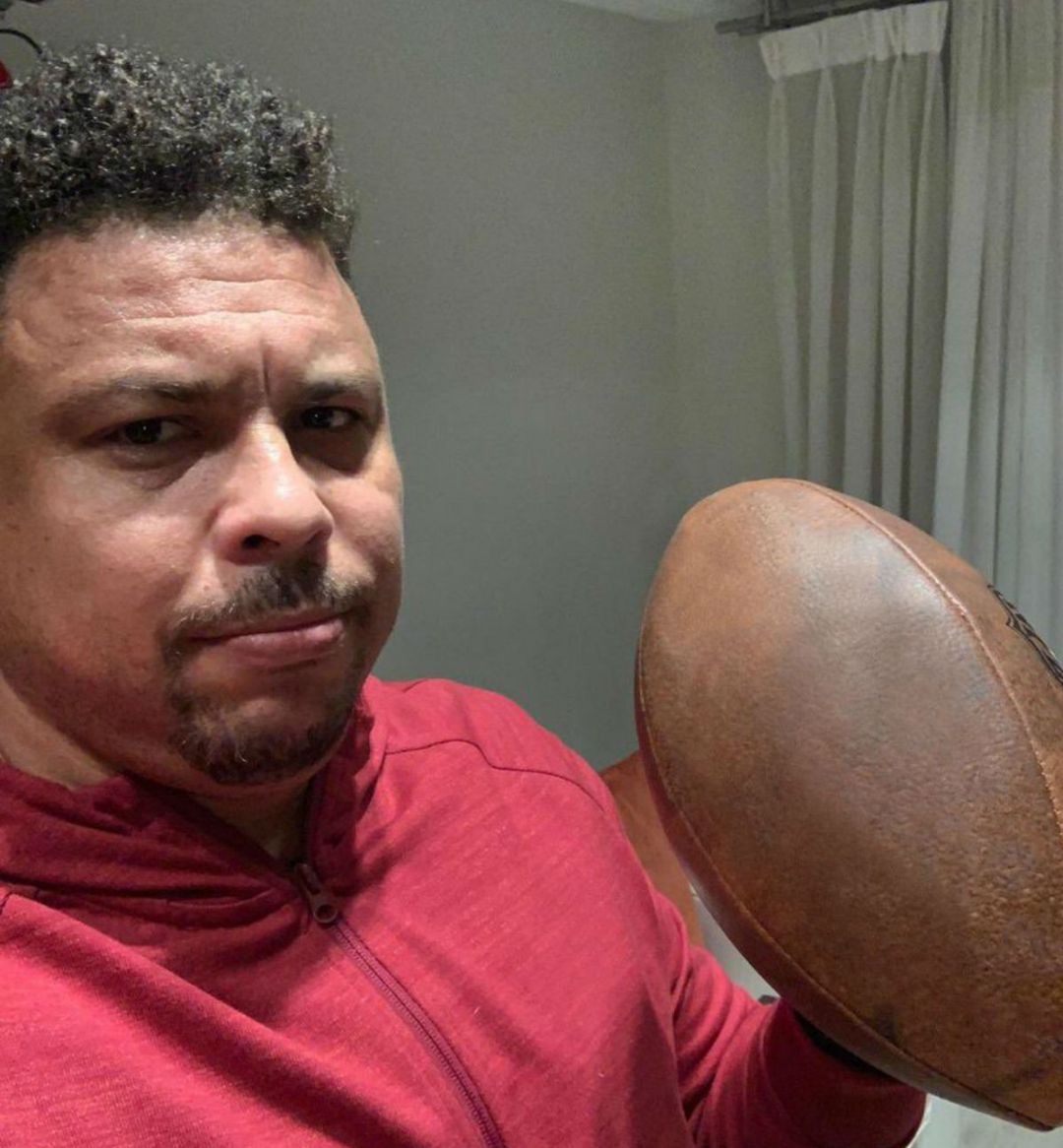 El exfutbolista compartió esta foto en sus redes sociales El exfutbolista compartió esta foto en sus redes sociales