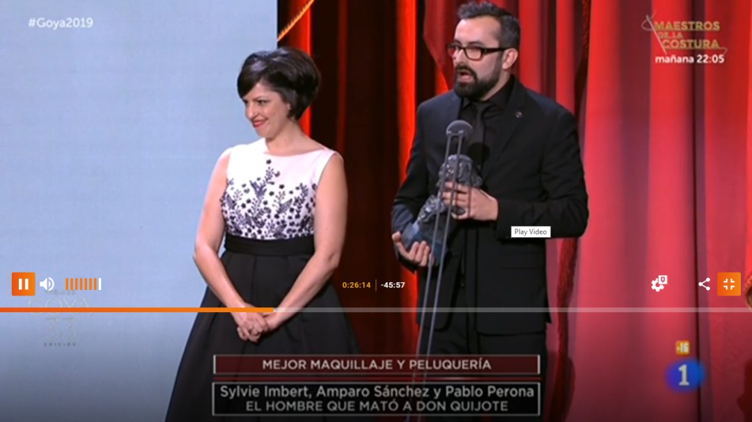 Pablo Perona gana su segundo Goya en la noche en que Pedro Almodóvar le negó la existencia a VOX