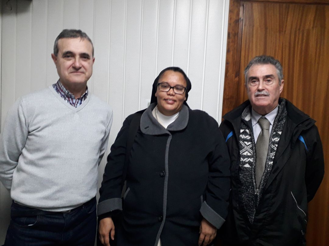 José Antonio Malpica, Santa Ruiz y Pedro Belinchón. José Antonio Malpica, Santa Ruiz y Pedro Belinchón.