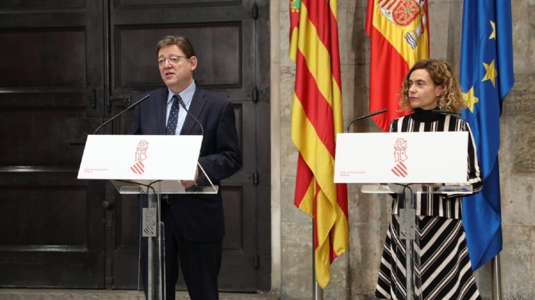 El 21 de febrero se celebra la comisión bilateral entre el Gobierno y la Generalitat en Valencia